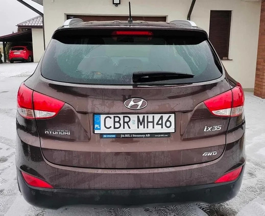 Hyundai ix35 cena 41900 przebieg: 148000, rok produkcji 2010 z Brodnica małe 277